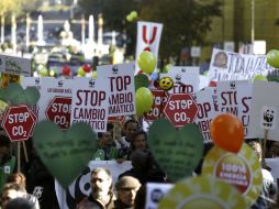 Londres, París y Madrid han sido algunos de los principales escenarios en los que ha habido movilizaciones. EFE / J. J. Guillén