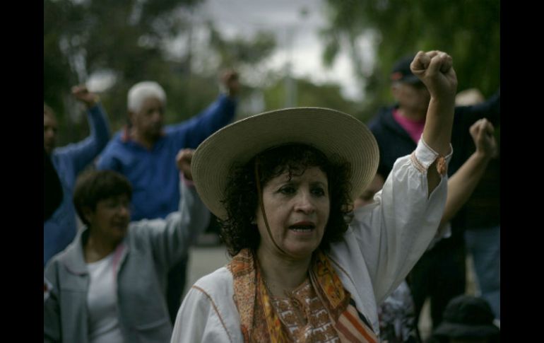 Aguardarán a que los maestros de Oaxaca concluyan su mitin. SUN / A. Acosta