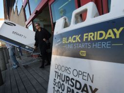 El 'Viernes Negro' es el día cuando más gente en Estados Unidos visita las tiendas. AFP / M. Ralston