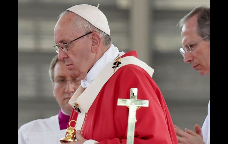 El 12 de diciembre próximo desde Roma se confirmará el programa definitivo de la visita del Papa a México. EFE / D. Zennaro