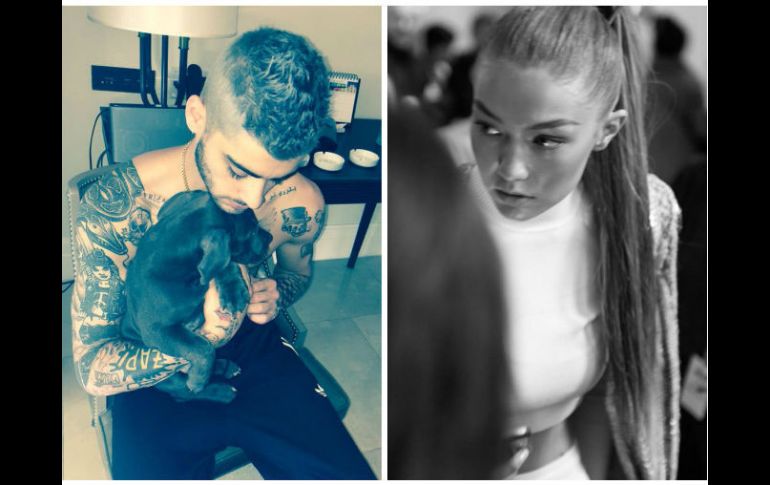 Hasta ahora, ninguno de los dos ha confirmado que tengan una relación. TWITTER / @zaynmalik / @gigihadid