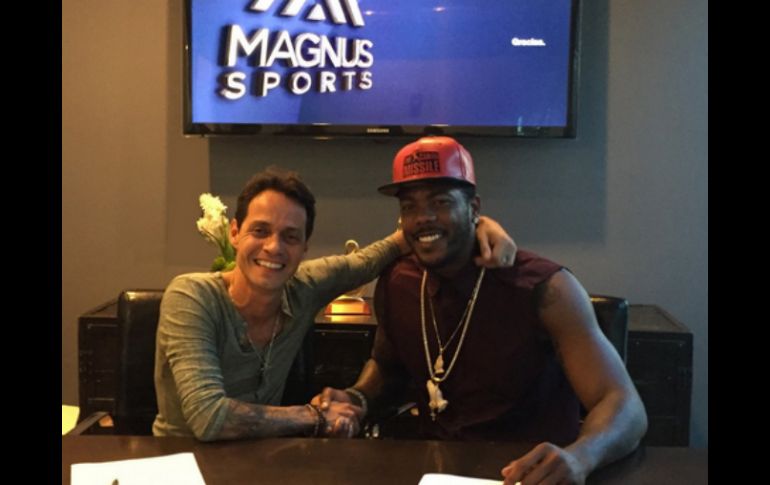 Magnus Sports, compañía del cantante hará sociedad con Praver Shapiro Sports Management. TWITTER / @MarcAnthony