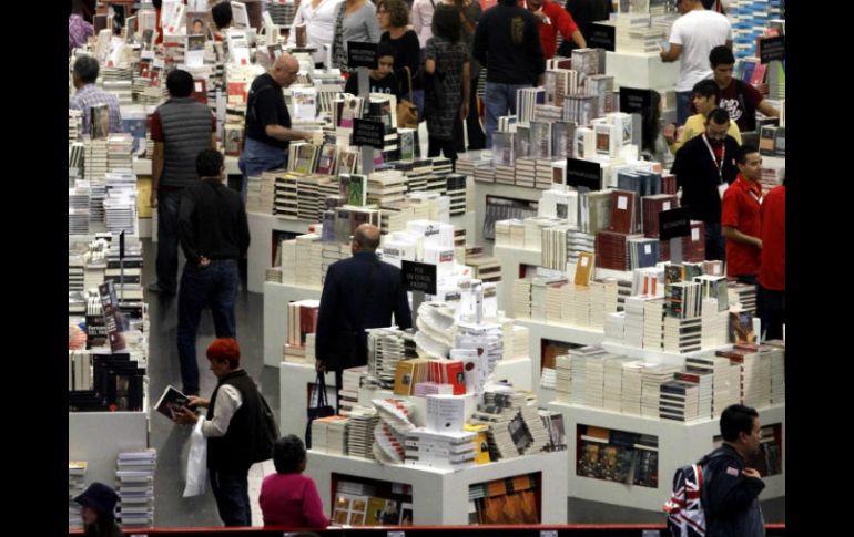 Están editoriales independientes del país invitado, Reino Unido, en la Feria Internacional del Libro. NTX / J. Lira