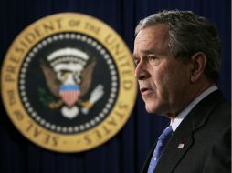 La organización HRW busca investigar por la vía penal al ex presidente George W. Bush con base en las torturas practicadas por la CIA. AFP / M. Ngan