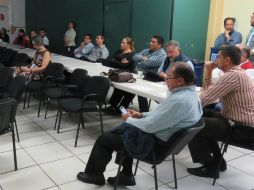 Este martes se reunieron personal de la Semadet y Propepa con recolectores y acopiadores. ESPECIAL / Semadet