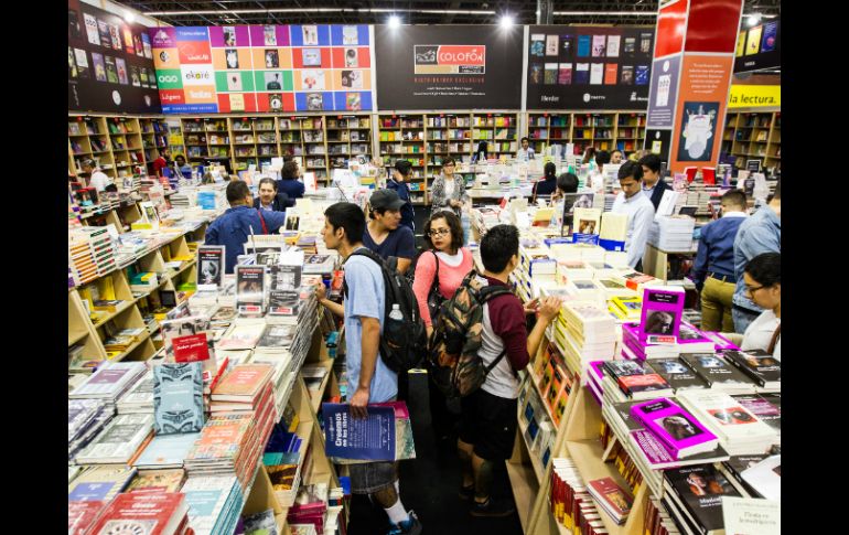 Las visitas a la Feria Internacional del Libro en Guadalajara continúan. EL INFORMADOR / P. Franco