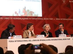 En el homenaje estuvieron Julio Scherer Ibarra, Carmen Aristegui, Elena Poniatowska y Juan Ramón de la Fuente. EL INFORMADOR / M. Vargas