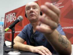 Irvine Welsh, una de las grandes figuras que el país invitado a la FIL ha traído. EL INFORMADOR / A. Hinojosa