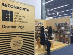 El stand de Conaculta expone más de 35 mil libros. TWITTER / @Conaculta