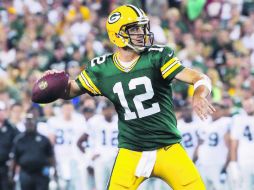 El mariscal de campo de Green Bay, Aaron Rodgers, será fundamental para llevar a su equipo a la victoria esta noche. AP /