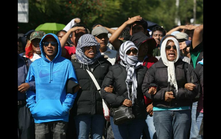 Las manifestaciones contra la evaluación docente no han cesado. SUN / ARCHIVO