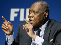 Hayatou se negó a dar declaraciones sobre los hechos, argumentando que la investigación está en curso. EFE / W. Bieri