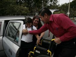 Joselyn fue rechazada de 24 preescolares y 6 primarias, pero gracias a su perseverancia ya estudia en la Secundaria 8 Mixta. EL INFORMADOR / R. Tamayo