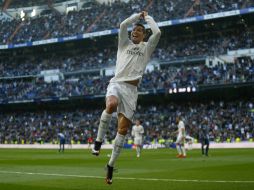 Cristiano Ronaldo, con 235 dianas, se posiciona sólo debajo de Messi (289) y Zarra (253). AP / F. Seco