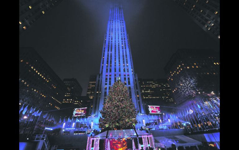 Plaza Rockefeller. Una maravilla que atrae a los visitantes que pasean por Manhattan. AP /