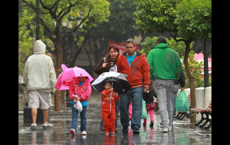 Detallan que el superávit de lluvias se pronostica en Baja California, Campeche, Jalisco, y otros estados. EL INFORMADOR / ARCHIVO