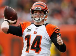 Dalton (foto) conectó con A.J. Green para un pase de anotación de 23 yardas en el segundo cuarto. AFP / G. Shamus