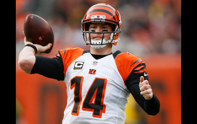 Dalton (foto) conectó con A.J. Green para un pase de anotación de 23 yardas en el segundo cuarto. AFP / G. Shamus