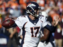 Osweiler mejoró a una foja de 3-0 desde que ocupó el lugar de Peyton Manning. AP / D. Poroy