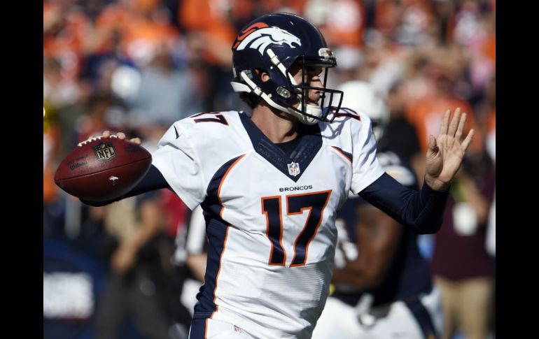 Osweiler mejoró a una foja de 3-0 desde que ocupó el lugar de Peyton Manning. AP / D. Poroy