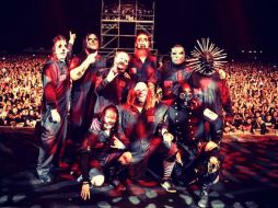 Los estadounidenses ofrecen un abrumador y sonoro concierto. TWITTER / @slipknot