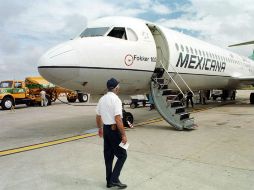 Se subastarán los derechos de uso de las intalaciones de la aerolínea en el AICM. NTX / ARCHIVO