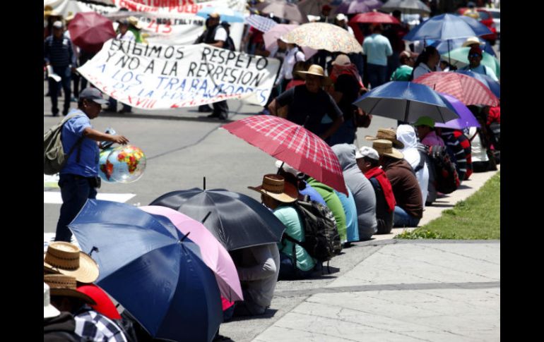 El Gobierno federal pretende concentrar en Chiapas a miles de policías federales, declaran los líderes magisteriales. SUN / ARCHIVO