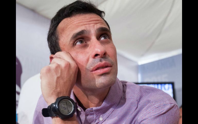 Henrique Capriles señaló que hay que preguntar a Peña dónde está en la realida de AL. EFE / M. Gutiérrez