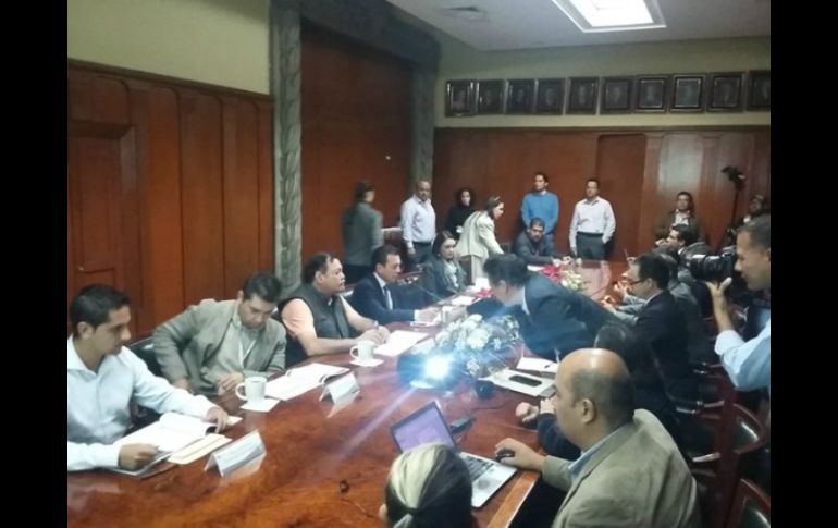 La Junta de Coordinación Metropolitana se llevó a cabo en el palacio municipal de Zapopan. TWITTER / @zapopanprensa