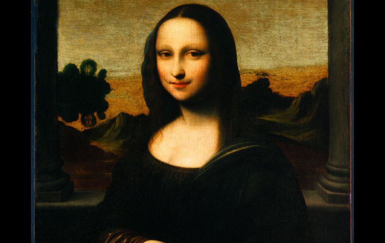 El cuadro consiste en una figura femenina muy parecida a la Gioconda retratada por Da Vinci a comienzos del siglo XVI. NTX /