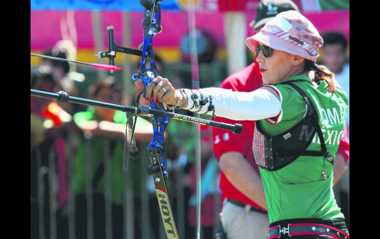 La mexicana Aída Román concluyó la primera ronda del certamen en la séptima posición. EL INFORMADOR / IMAGO7