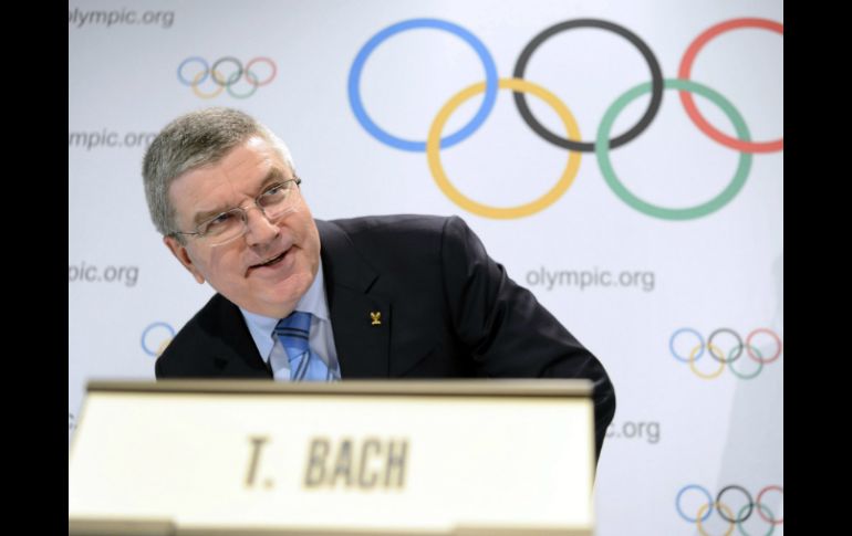 El presidente del COI, Thomas Bach espera que no se halle nada significativo en auditorías. EFE / L. Gillieron