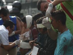 Los enfrentamientos entre estudiantes y la policía ha dejado heridos y detenidos. SUN / ARCHIVO