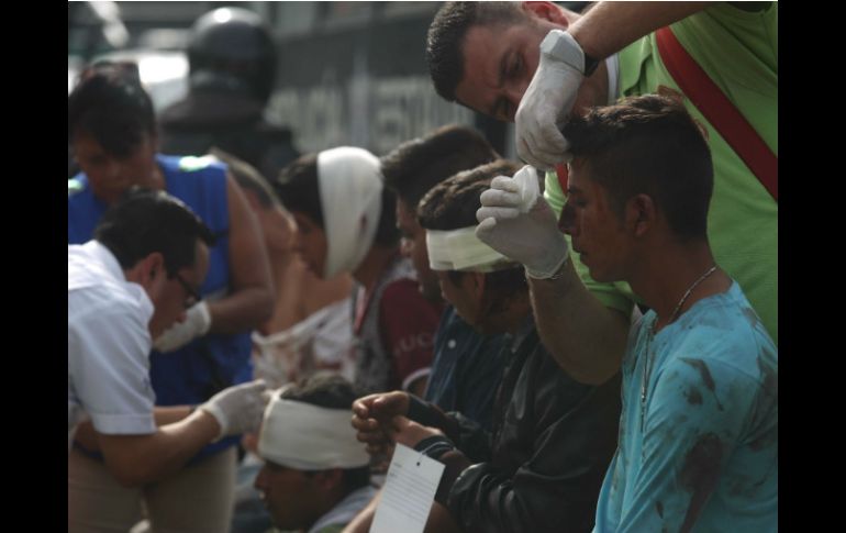 Los enfrentamientos entre estudiantes y la policía ha dejado heridos y detenidos. SUN / ARCHIVO