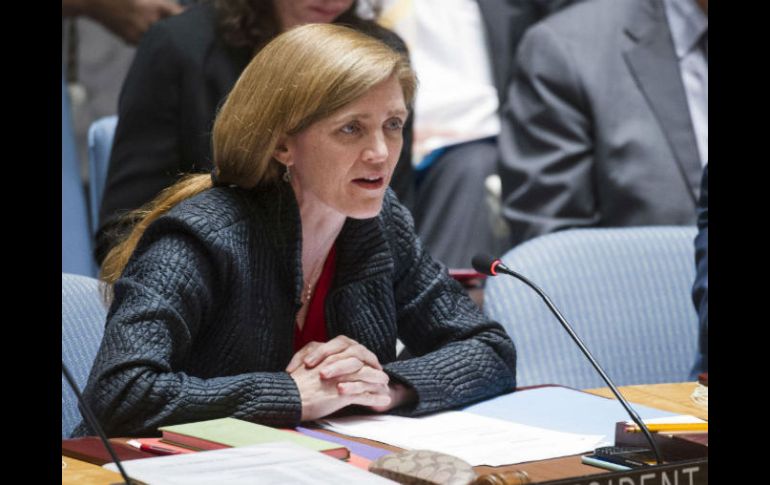 Samantha Power señaló que la pesadilla que viven los norcoreanos amenaza la paz y la seguridad internacionales. AP / A. Voisard