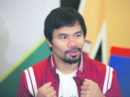 El filipino regresará a los cuadriláteros después de su polémica pelea ante Floyd Mayweather. AP / A. García