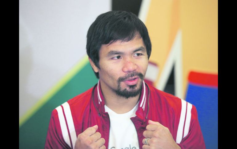 El filipino regresará a los cuadriláteros después de su polémica pelea ante Floyd Mayweather. AP / A. García