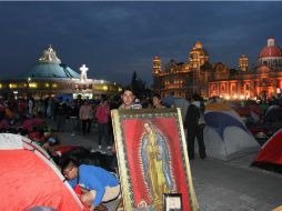 El aforo que cabe en la Basílica de Guadalupe es de unas 80 mil personas de pie. NTX / G. Durán