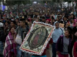 La Estancia del Peregrino registra una afluencia de mil 500 personas de entrada y salida. AP / M. Ugarte