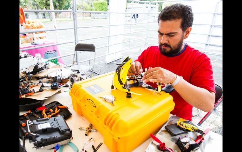 También se celebrará una carrera de obstáculos para drones de alta velocidad y una competencia de estilo libre. EL INFORMADOR / ARCHIVO