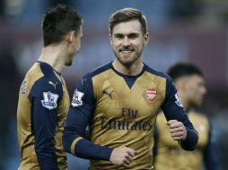 Aaron Ramsey remató a la red a placer para meter el segundo gol. AFP / A. Dennis