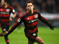 Javier tuvo su mejor partido en Europa ante el Borussia Monchengladbach. AFP / P. Stollarz