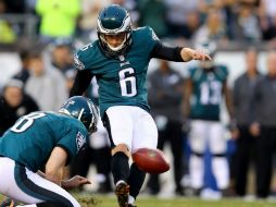 Caleb Sturgis convirtió un gol de campo de 30 yardas cuando restaban 3:26 minutos. AFP /