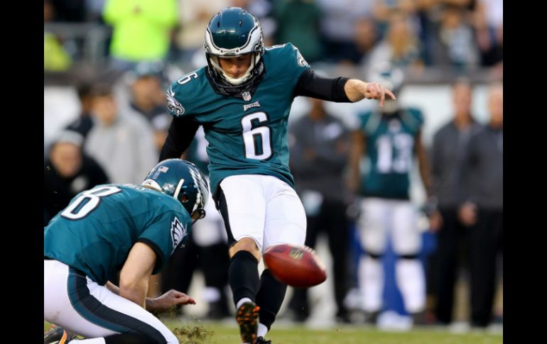 Caleb Sturgis convirtió un gol de campo de 30 yardas cuando restaban 3:26 minutos. AFP /