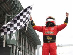 Antonio Pérez ganó cuatro de las 10 carreras celebradas a lo largo de la temporada 2015. NTX / G. Granados