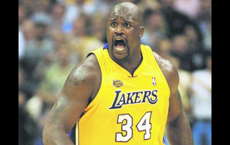 Shaquille O´Neal fue el jugador estrella de los Lakers, y ahora en el retiro podría ser miembro del Salón de la Fama del Basquetbol. AFP /