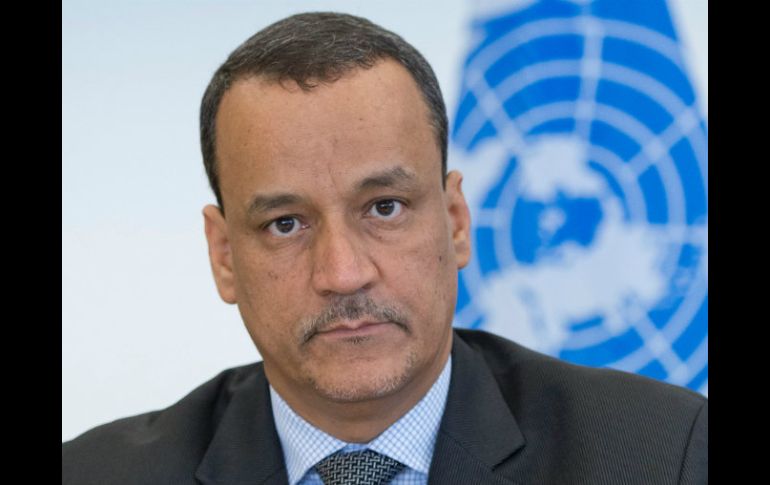 El enviado de la ONU, Ismail Cheikh Ahmed, aclara que las conversaciones supondrán el final de la violencia militar en Yemen. AFP / J. Ferre