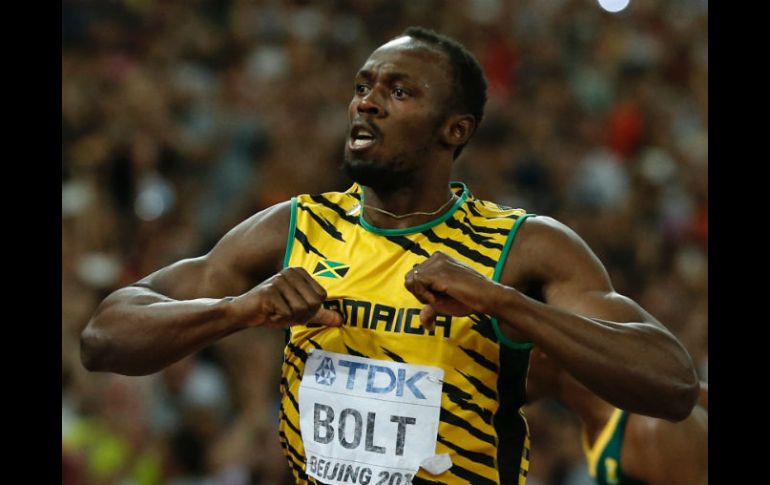 Usain Bolt posee el récord mundial en 100, 200 metros y 4x100. AFP / ARCHIVO