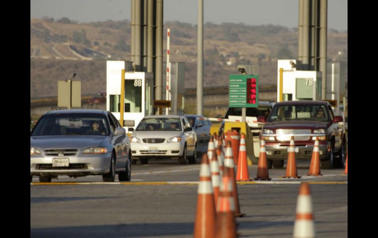 Durante este periodo vacacional se esperan alrededor de 29 millones de cruces vehiculares. EL INFORMADOR / ARCHIVO