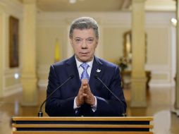 Juan Manuel Santos subraya que el acuerdo sobre las víctimas es que no habrá amnistía para los crímenes contra la humanidad. NTX / ESPECIAL